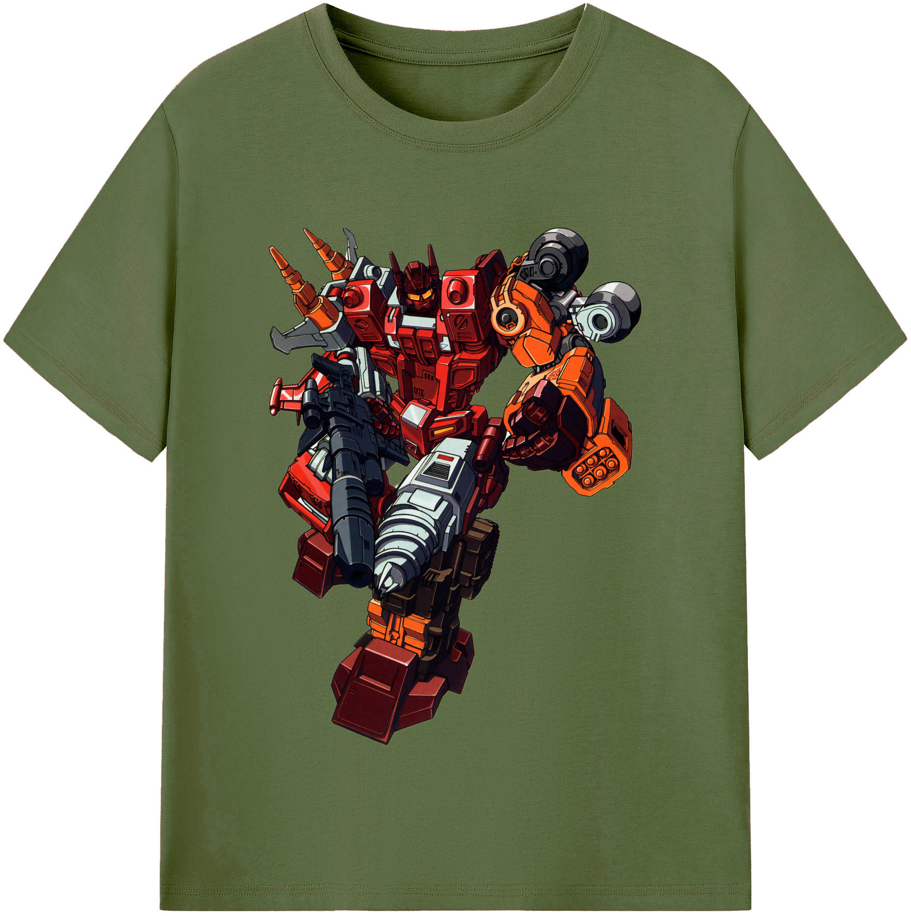 （画像用）  綿100％半袖Tシャツ（フロントプリント）